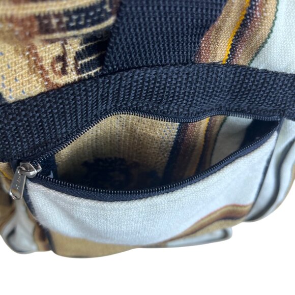Handcrafted Peruvian Native Shoulder Strap & Multi Zip Pockets Duffel Bag Size L - Picture 12 of 12